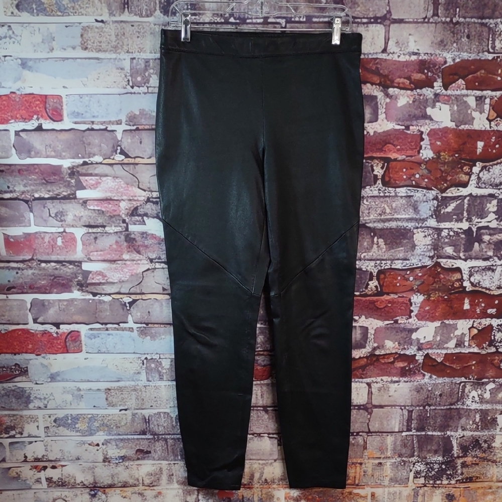 Elie Tahari Leather Leggings